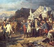 Auguste Couder Siege of Yorktown Sweden oil painting artist